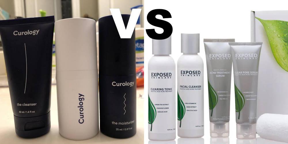 Curology Reviews VS Exposed Skin Care Reviews - Which is Best?
