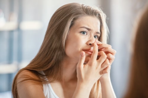 Acne on Tip of Nose? Digestive Issues May Be the Cause
