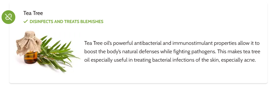 Exposed Skin Care Ingredients - Tea Tree