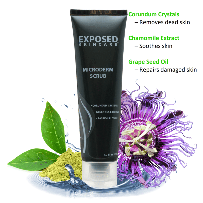 Microdermabrasion Face Scrub for Acne Microderm Exfoliator