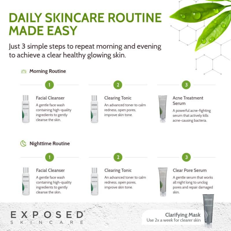 3 Step Balanced Skin Kit - Skin Care Routine